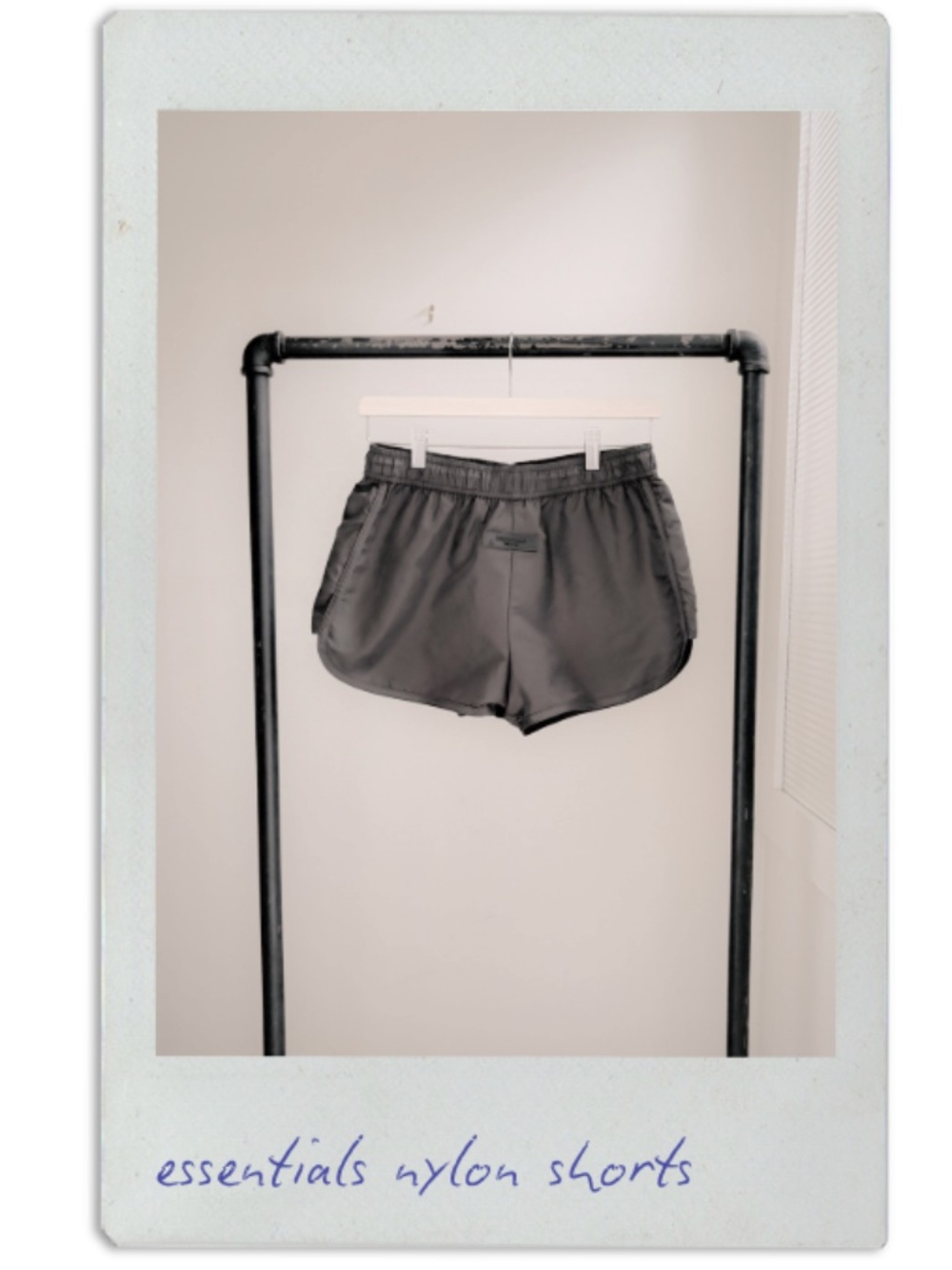 fear of god essentials nylon athletic shorts